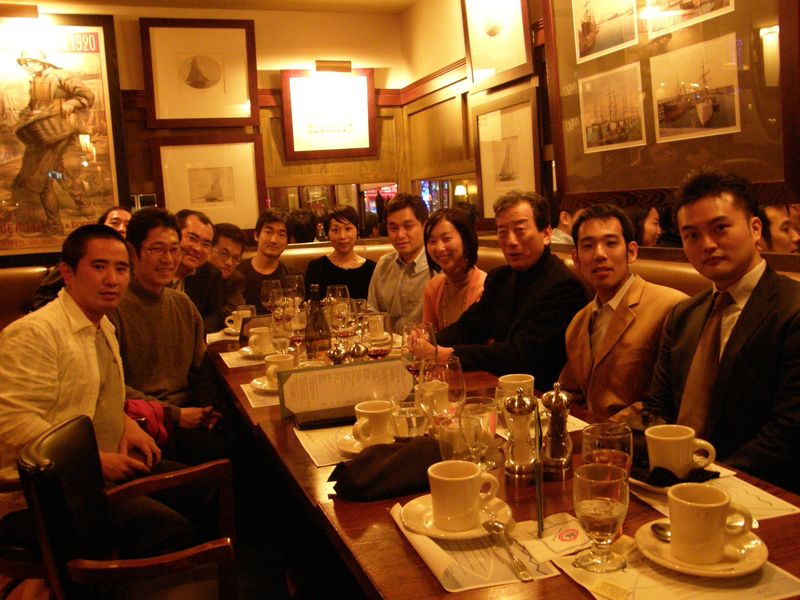 Dinner with Students Harvard